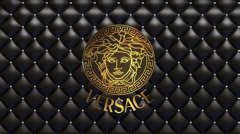 versace hd logo|Versace logo background.